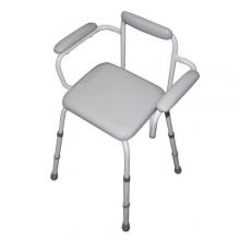 perching stool, perching stools, stool, stools, stool with back, stool with arm rests, stool with padded seat, non-skid stool